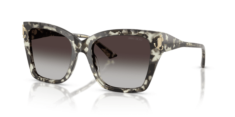 Jimmy Choo JC5012 in Milky Havana / Gradient Gray (50688G) - Alternate View