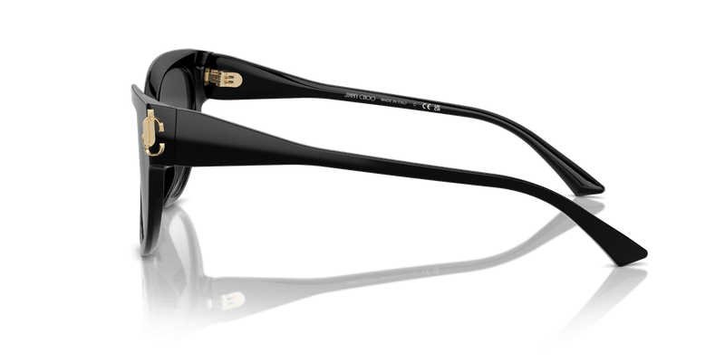 Jimmy Choo JC5018U in Black / Dark Grey - Side View