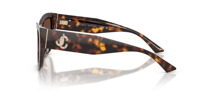 Jimmy Choo JC5039BU in Havana / Gradient Brown - Side View