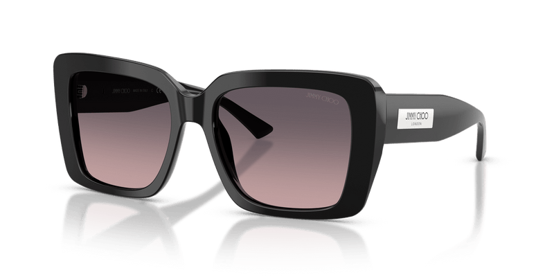 Jimmy Choo JC5042 in Black / Pink Gradient Grey - Front View