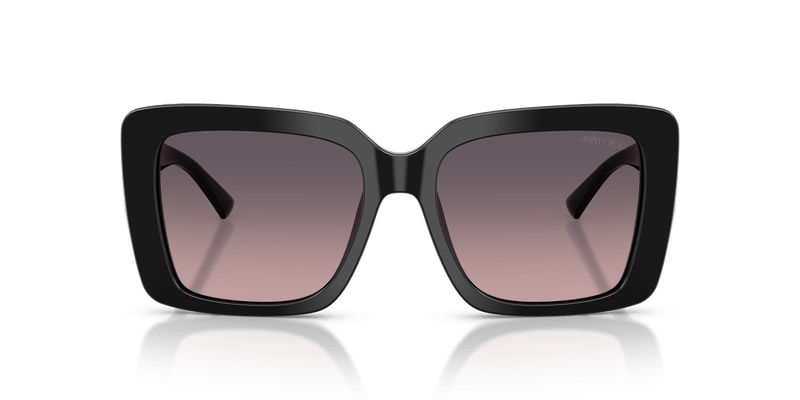 Jimmy Choo JC5042 in Black / Pink Gradient Grey - Temple Detail