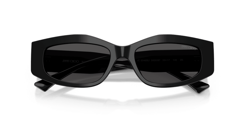 Jimmy Choo JC5046BU in Black / Dark Grey (500087) - Side View