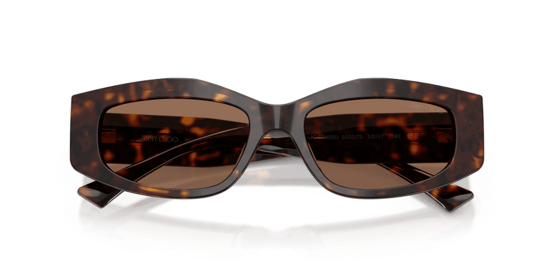 Jimmy Choo JC5046BU in Havana / Dark Brown (500273) - Alternate View