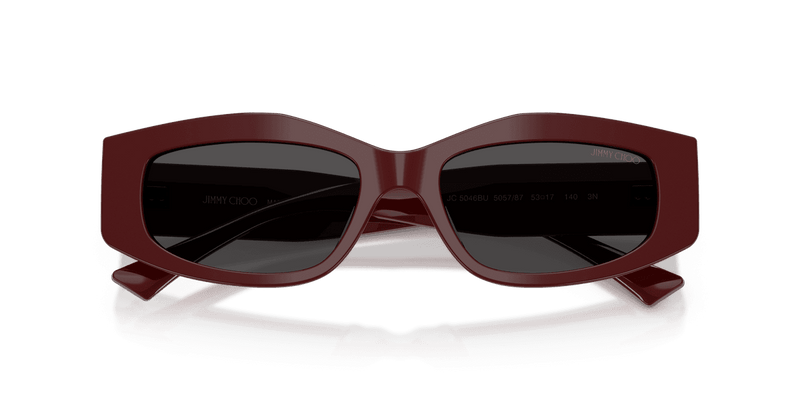 Jimmy Choo JC5046BU in Cranberry / Dark Grey (505787) - Alternate View