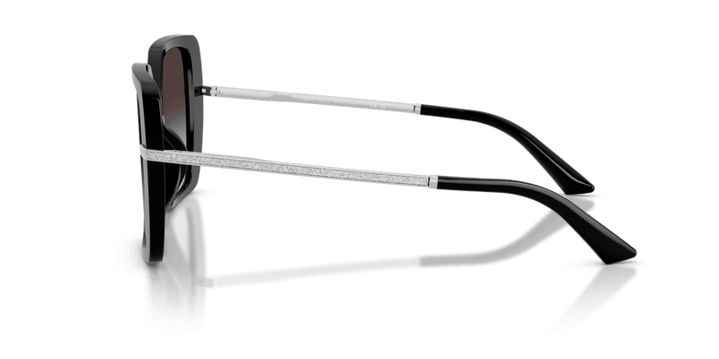 Jimmy Choo JC5048JU in Black / Gradient Gray (50008G) - Temple Detail