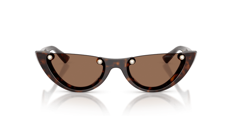 Jimmy Choo JC5049HU in Havana / Dark Brown (500273) - Alternate View