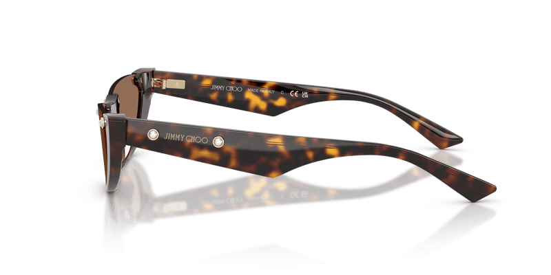 Jimmy Choo JC5049HU in Havana / Dark Brown (500273) - Alternate View