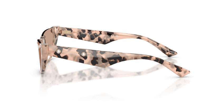 Jimmy Choo JC5049HU in Pink Havana / Brown (508073) - Alternate View