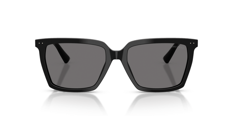 Jimmy Choo JC5051 in Black / Dark Gray - Temple Detail