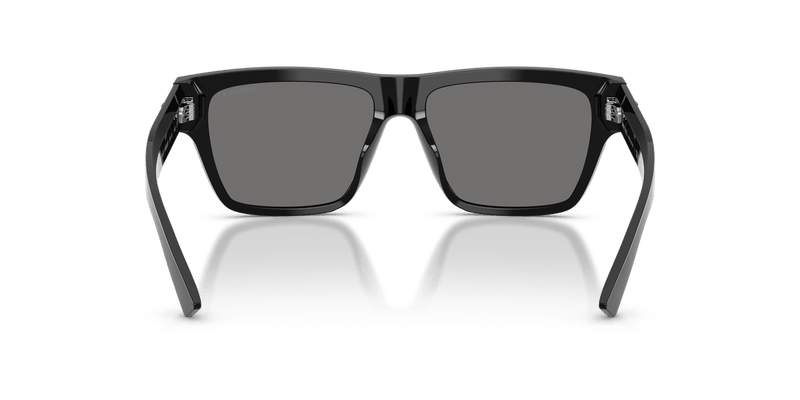 Jimmy Choo JC5052U in Black / Polarized Dark Gray - Back View