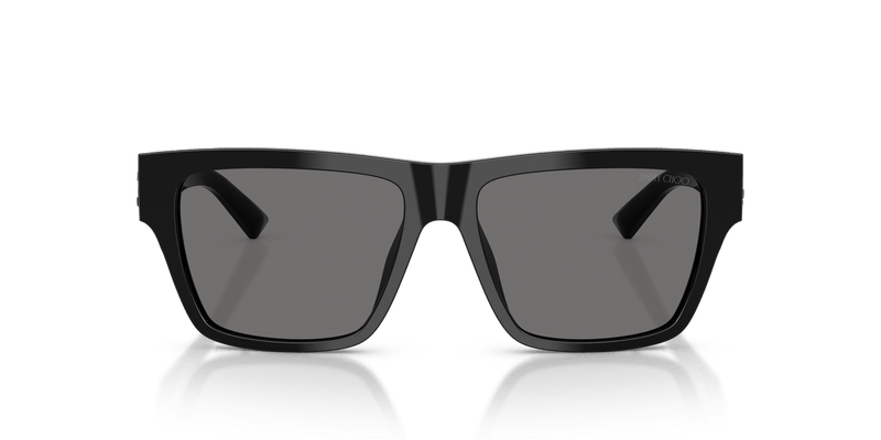 Jimmy Choo JC5052U in Black / Polarized Dark Gray - Temple Detail