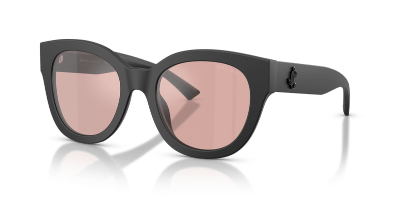 Jimmy Choo JC5053 in Matte Black / Light Violet Flash Silver - Alternate View