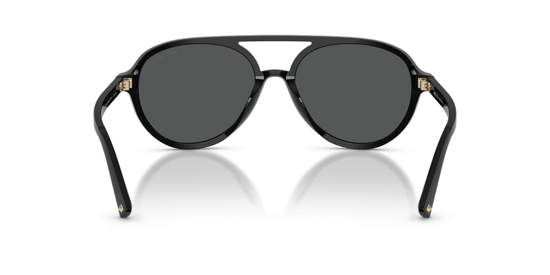 Jimmy Choo JC5055U in Black / Dark Grey - Back View