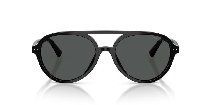 Jimmy Choo JC5055U in Black / Dark Grey - Temple Detail