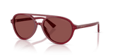Opaline Cranberry / Dark Violet