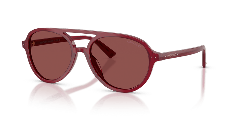 Jimmy Choo JC5055U in Opaline Cranberry / Dark Violet - Alternate View