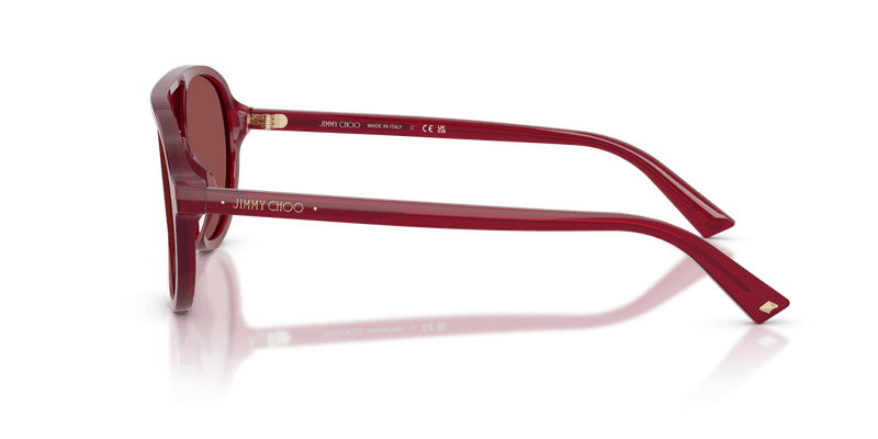 Jimmy Choo JC5055U in Opaline Cranberry / Dark Violet - Alternate View