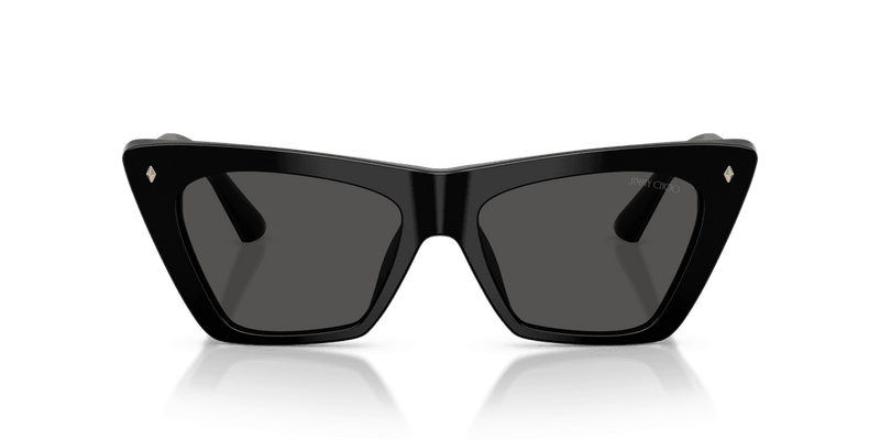 Jimmy Choo JC5062U in Black / Dark Grey (500087) - Back View