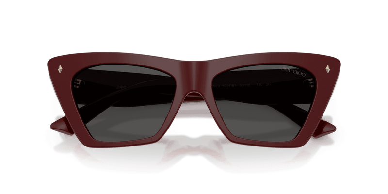 Jimmy Choo JC5062U in Cranberry / Dark Grey (505787) - Alternate View
