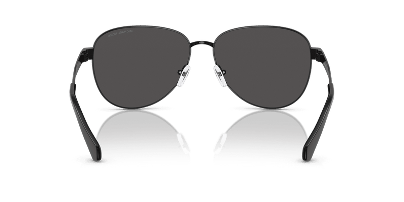 Michael Kors BIARRITZ MK1160 in Black Shiny / Dark Grey Solid (100587) - Alternate View