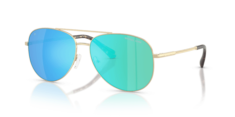 Michael Kors PERLEDO MK1172 in Light Gold / Blue Polar (101425) - Front View