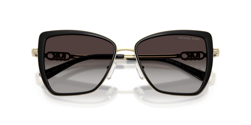 Michael Kors SEA ISLAND MK1178 in Black / Light Grey Gradient Black (30058G) - Side View