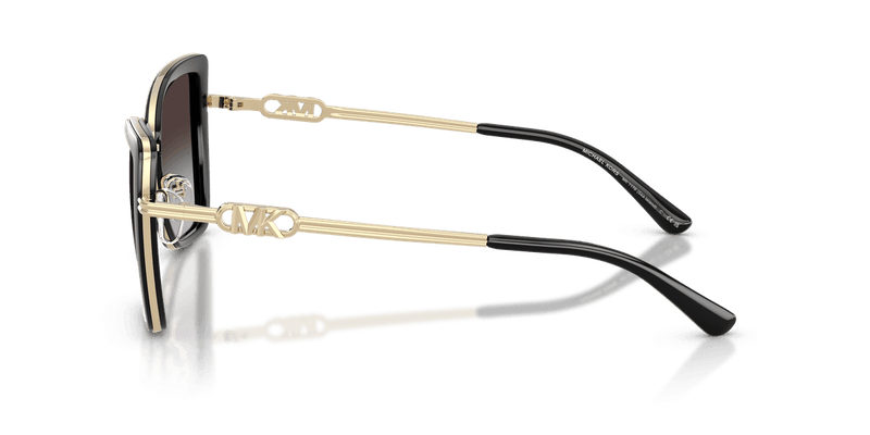 Michael Kors SEA ISLAND MK1178 in Black / Light Grey Gradient Black (30058G) - Temple Detail