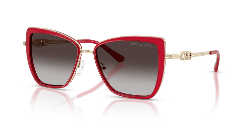 Michael Kors SEA ISLAND MK1178 in Raspberry / Light Grey Gradient Black (40578G) - Alternate View