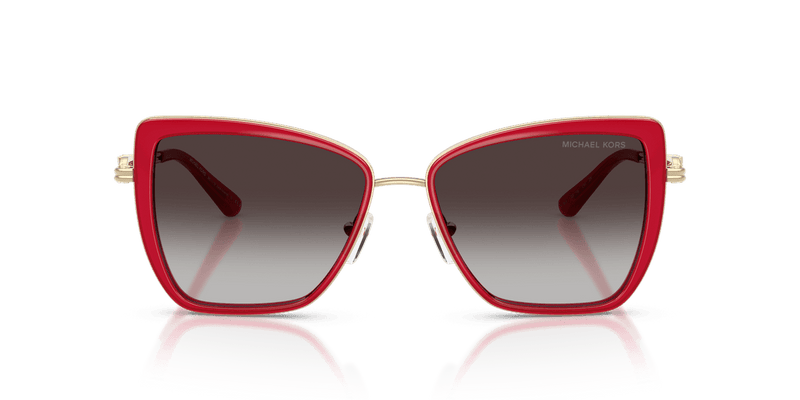 Michael Kors SEA ISLAND MK1178 in Raspberry / Light Grey Gradient Black (40578G) - Alternate View