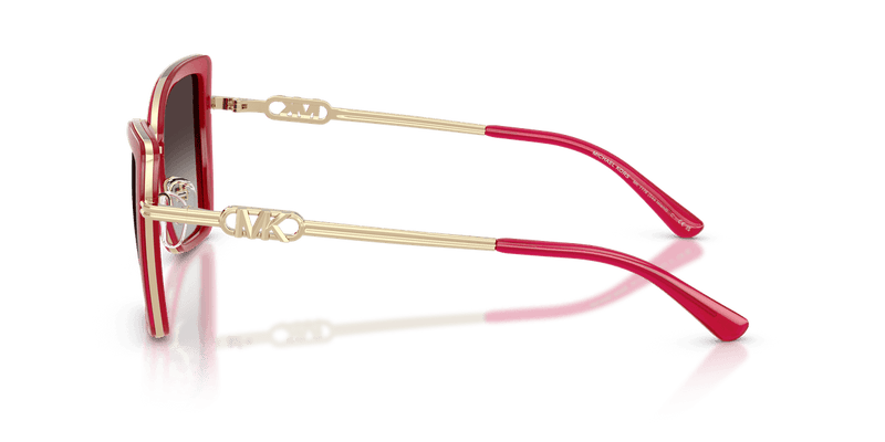 Michael Kors SEA ISLAND MK1178 in Raspberry / Light Grey Gradient Black (40578G) - Alternate View