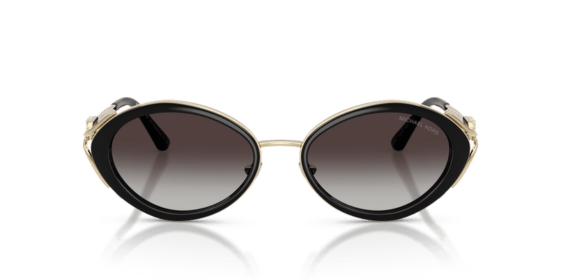 Michael Kors KEY WEST MK1179 in Black / Light Grey Gradient Black (30058G) - Back View