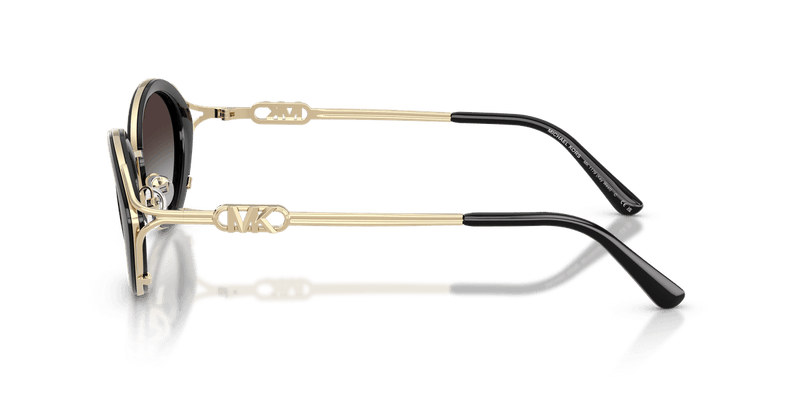 Michael Kors KEY WEST MK1179 in Black / Light Grey Gradient Black (30058G) - Temple Detail