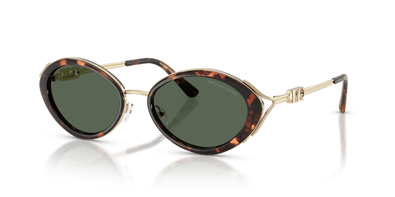 Michael Kors KEY WEST MK1179 in Luggage Tortoise / Green (403171) - Alternate View