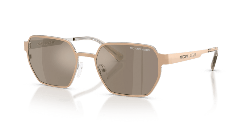 Michael Kors MADAGASCAR MK1183 in Gold Matte / Brown (10145A) - Alternate View