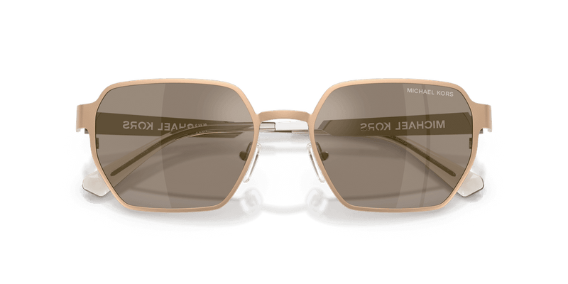 Michael Kors MADAGASCAR MK1183 in Gold Matte / Brown (10145A) - Alternate View