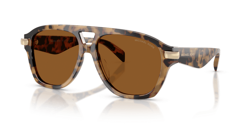 Michael Kors GRENADA MK2277U in Vintage Tortoise / Amber (393073) - Front View