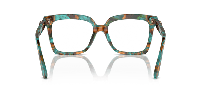 Michael Kors NASSAU MK4119U in Teal Graphic Tortoise / Demo Lens - Alternate View