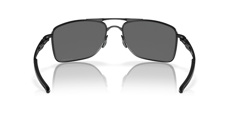 Oakley GAUGE 8 OO4124 in Matte Black / Prizm Black Polarized - Back View