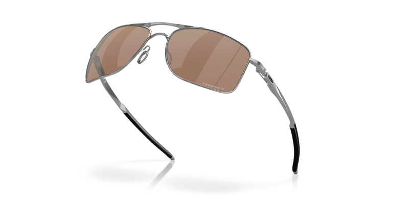 Oakley GAUGE 8 OO4124 in Polished Chrome / Prizm Tungsten Polarized - Alternate View