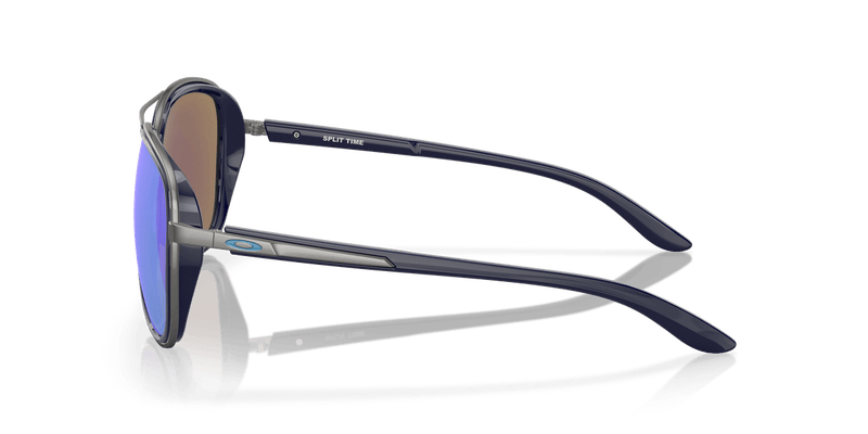 Oakley SPLIT TIME OO4129 in Navy / Prizm Sapphire Polarized - Alternate View