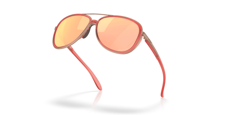 Oakley SPLIT TIME OO4129 in Matte Translucent Peach / Prizm Rose Gold - Alternate View