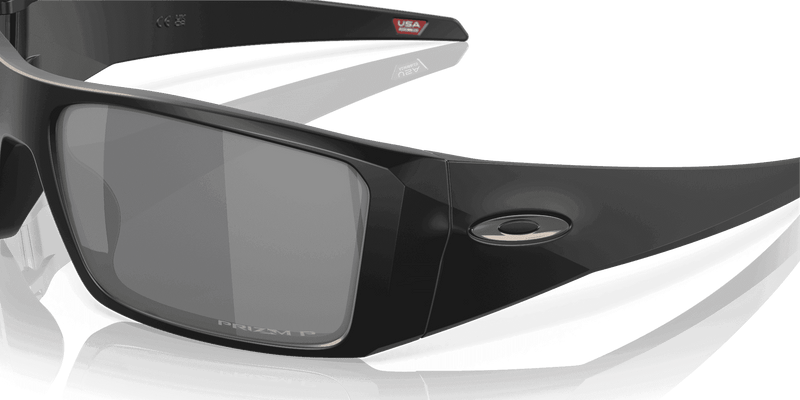 Oakley HELIOSTAT OO9231 in Matte Black / Prizm Black Polarized (923102) - Side View