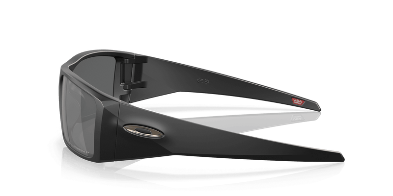 Oakley HELIOSTAT OO9231 in Matte Black / Prizm Black Polarized (923102) - Temple Detail