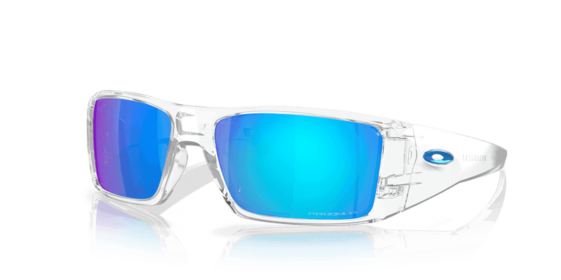 Oakley HELIOSTAT OO9231 in Clear / Prizm Sapphire Polarized (923107) - Alternate View