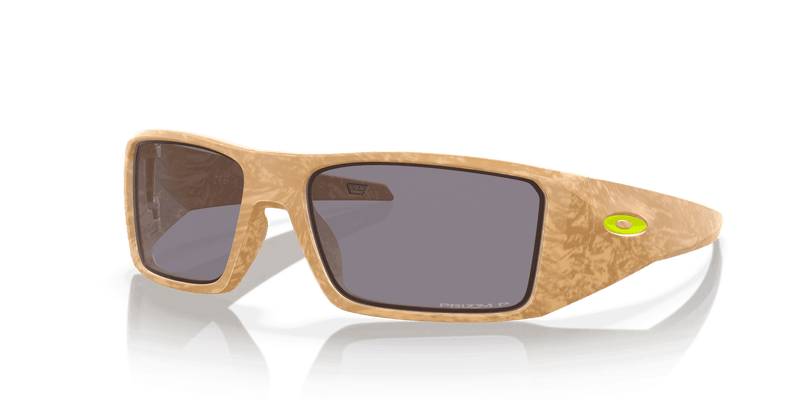 Oakley HELIOSTAT OO9231 in Matte Stone Desert Tan / Prizm Grey Polarized (923117) - Alternate View