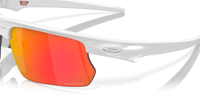 Oakley BISPHAERA in Polished White / Prizm Ruby (940003) - Alternate View