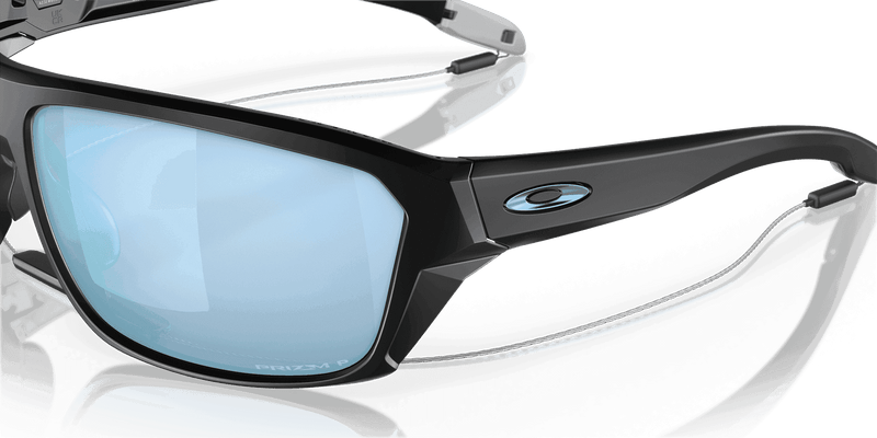 Oakley SPLIT SHOT OO9416 in Matte Black / Prizm Deep Water Polarized (941606) - Front View