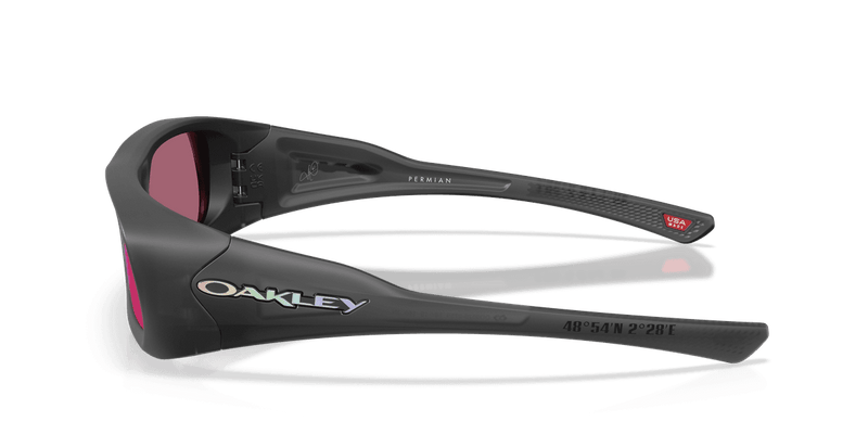 Oakley PERMIAN OO9520 in Matte Black Ink / Prizm Road (952007) - Alternate View