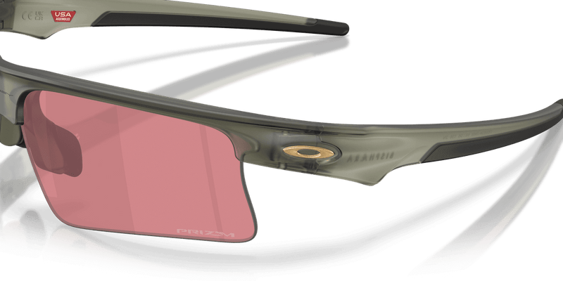 Oakley BISPHAERA SPEED in Transparent Olive Ink / Prizm Dark Golf (953409) - Alternate View