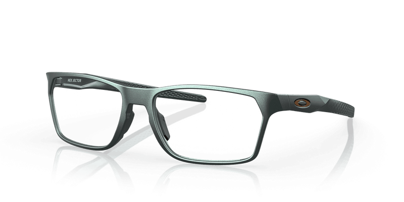 Oakley HEX JECTOR in Dark Matte Silver/Blue Colorshift (803207) - Alternate View